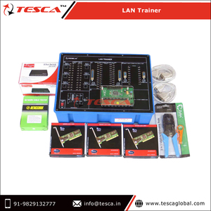 Equipo educativo versátil Sistema de escritorio de plástico para experimentación y comprensión de redes de área local LAN Trainer - Product Image 2