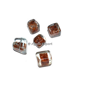 Cristal curativo Natural, piedra cornalina roja, orgona, caída - Product Image 1