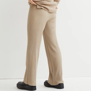 Pantalones de chándal apilados para mujer, mallas de chándal para mujer, pantalones de chándal para mujer, venta al por mayor - Product Image 3