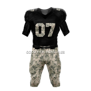 En gros usine fait bonne qualité jeunesse pas cher uniformes de football Américain - Product Image 4