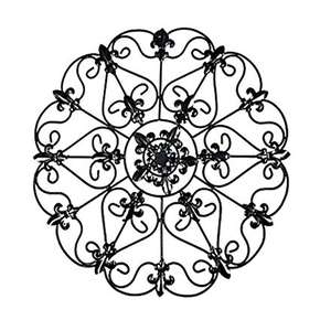 เหรียญสี่เหลี่ยมแบบดั้งเดิมศิลปะผนังเหล็กตกแต่งภายในตกแต่งผนังศิลปะสมัยใหม่ - Product Image 2