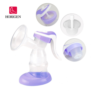 Großhandel tragbare hochwertige Silikon Hand verwenden Milch pumpe Einfach billig Bpa Free Food Grade manuelle Milch pumpe - Product Image 3