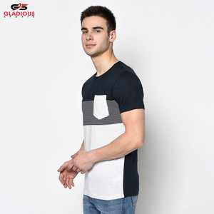 Camiseta deportiva de secado rápido para hombre, ropa de calle para gimnasio, Fitness, talla grande, 95% poliéster, 5% licra, al aire libre, de la mejor calidad, venta al por mayor - Product Image 3