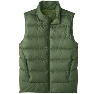 Chaqueta de invierno acolchada de nailon impermeable de estilo informal para hombre con chalecos cálidos de burbujas gruesas, abrigo transpirable para exteriores, opciones OEM - Product Image 5