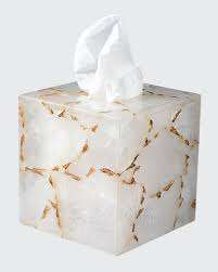 Caja de pañuelos de nácar para el hogar, accesorios de escritorio para encimera, vajilla, caja de pañuelos para la venta caliente - Product Image 6