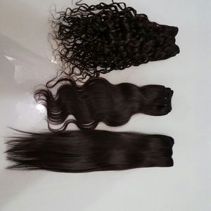 Les extensions de cheveux humains vierges indiens Remy pour le tissage de cheveux acceptent PayPal - Product Image 5