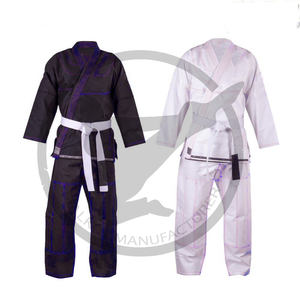 Conjuntos de Jiu-Jitsu BJJ de algodón de alta calidad al por mayor, cómodos con logotipo personalizado en la parte delantera - Product Image 1