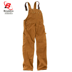 Pantalones con pechera de trabajo de algodón ligero Overol protector Uniforme Ropa DE TRABAJO Ropa de protección general de seguridad - Product Image 2