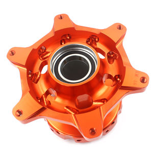 KKE D'alliage D'aluminium De Moto CNC Usinées Moyeu Ensemble Compatible avec <span class=keywords><strong>KTM</strong></span> EXC 125 <span class=keywords><strong>SXF</strong></span> <span class=keywords><strong>350</strong></span> XC-F 450 Orange Ou Bleu - Product Image 2