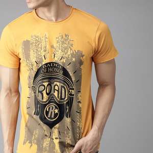 100% algodón 160 Gsm sostenible de talla grande camisetas impresas estilo casual ropa teñida de verano fabricante promocional India - Product Image 1