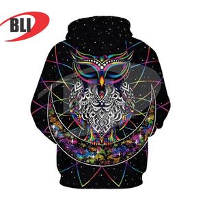 เสื้อฮู้ดผู้ชายผ้าโพลีเอสเตอร์100% มีฮู้ดพิมพ์ซับลิเมชันสำหรับกีฬาฤดูหนาวออกแบบโลโก้ได้ตามต้องการ - Product Image 6