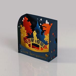 Meilleure vente de cartes Pop-Up 3D pour Couples romantiques, je vous aime, pour la saint-valentin, produit le plus vendu pour l'amour - Product Image 2