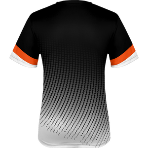 Uniforme de fútbol OEM para adultos, camiseta de poliéster con impresión personalizada en blanco - Product Image 3