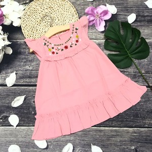 Vestido de verano de algodón para niñas, venta al por mayor, hecho en Vietnam - Product Image 3