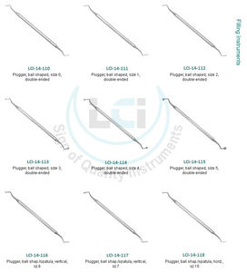 Instrumentos de llenado Dental, acero inoxidable M/O - Product Image 2