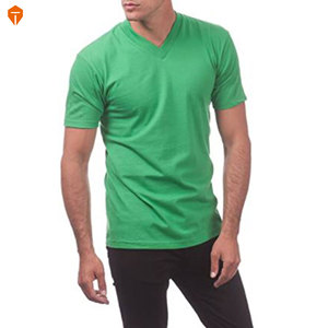 Mens Solid Color Side Snap Button Design Loose Cotton Short Sleeve T-Shirts - Product Image 3