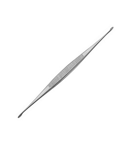 Curete ortopédico de hueso de Barth, 18cm, 7 pulgadas, doble punta - Product Image 3