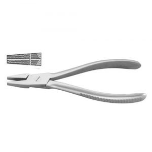 Base de pince à nez plat chirurgical avec instruments orthopédiques à rainure transversale outils de qualité supérieure les mieux notés - Product Image 1