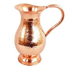 Hammered <b>Copper</b> Jug Big Size Excellent Quality Classic Style Metal <b>Copper</b> Jug for Garden - Product Image 1