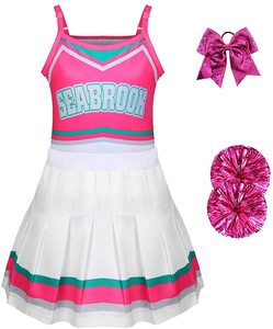 ชุดเชียร์ลีดเดอร์ของเด็กผู้หญิงชุดเชียร์ลีดเดอร์มัธยมปลายชุดเชียร์ลีดเดอร์พิมพ์ลายสำหรับผู้ใหญ่ - Product Image 1