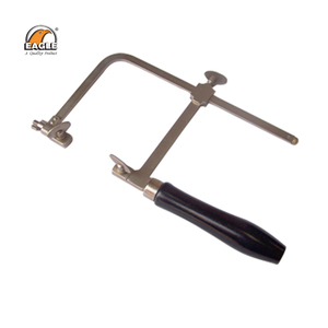 Marco de sierra de tipo alemán ajustable de alta calidad con mango de madera, herramientas y equipos de joyería para la fabricación de joyas - Product Image 4