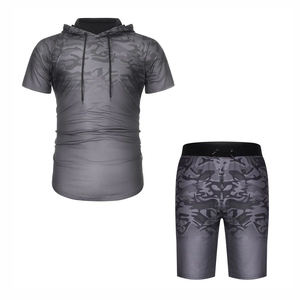 Conjunto Deportivo para Hombre, Diseño 2021, Ligero, Spandex/Algodón, Secado Rápido, Transpirable, Servicio OEM, Verano, Talla Grande XL, Resistente al Viento - Product Image 1