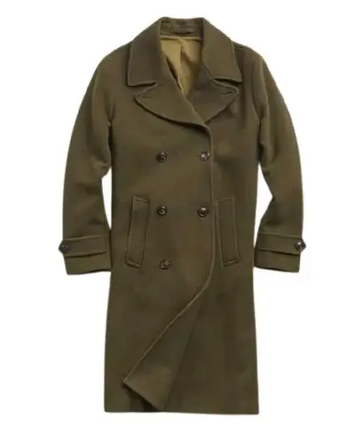 Abbigliamento Casual giacca di lana colletto rovesciato cappotti lunghi da uomo Trench in lana da uomo d'affari