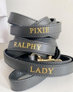 Premium Quality ItemPersonalised Leather Dog <b>Lead</b> - Product Image 1