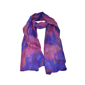 ชุดถุงมือหมวกผ้าพันคอผ้าสักหลาดสีเขียวทำด้วยมือปรับแต่งได้จากเนปาล - Product Image 6