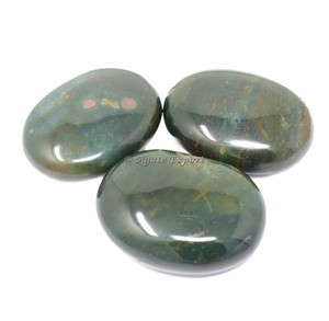 Piedras de sangre Piedras de Palma I Guijarros I Preocupación Piedra I Feng Shui Artículos de piedras preciosas curativas - Product Image 1