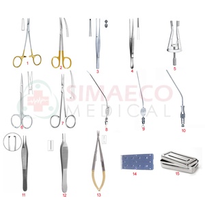 Basic Stainless Steel <b>Electric</b> Surgical <b>Instruments</b> Repair Set of 15 PCS - Product Image 1