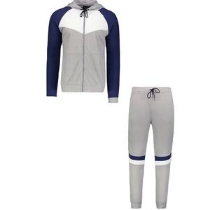 Chándal deportivo personalizado para hombre, conjunto de dos piezas de alta calidad con capucha y cremallera, gran oferta - Product Image 4