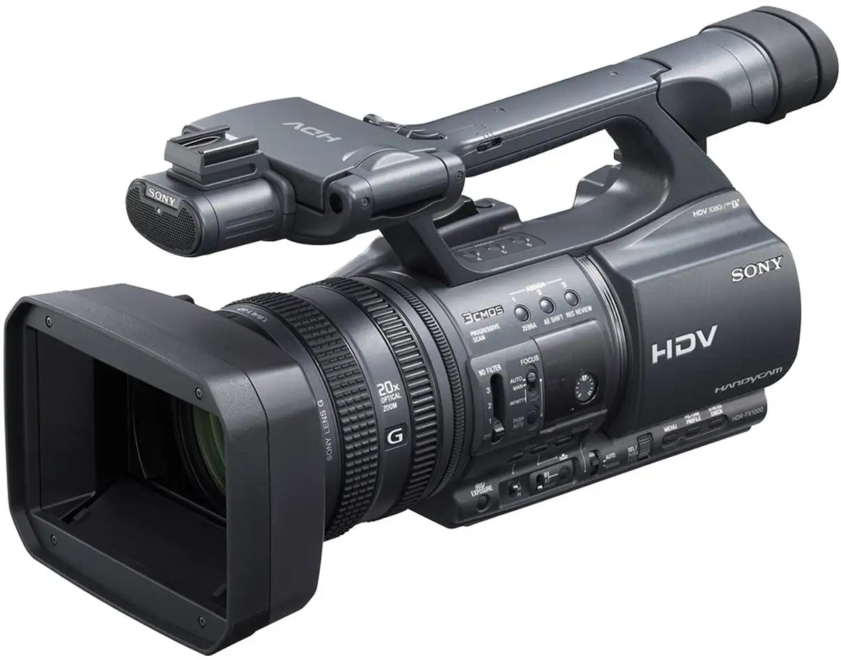 Handycam HDV PAL perekam HDR-FX1000E definisi tinggi