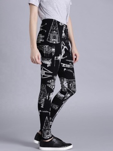 Pantalones de Yoga para gimnasio de cintura alta para mujer, mallas deportivas elásticas informales para correr, estampado por sublimación de LICRA de punto transpirable - Product Image 6