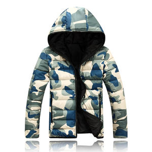 Invierno de los hombres chaqueta con cremallera abrigo de los hombres - Product Image 2
