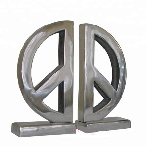 Accesorios de mesa de lujo Sujetalibros de metal diseñado para leer letras Sujetalibros Extremos decorativos disponibles a precio mayorista - Product Image 5