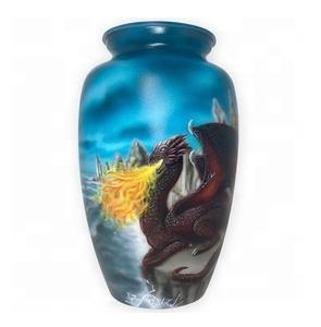 โกศใส่เถ้ากระดูกมังกรดำคลาสสิก,โกศเผาศพผู้ใหญ่สไตล์อเมริกัน/ยุโรป - Product Image 1