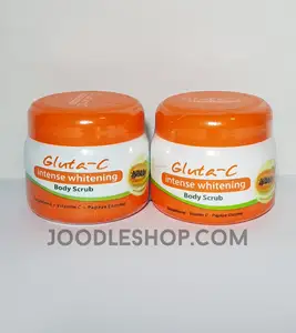 2 Gluta C אינטנסיבי הלבנת גלוטתיון ויטמין C פפאיה גוף לשפשף