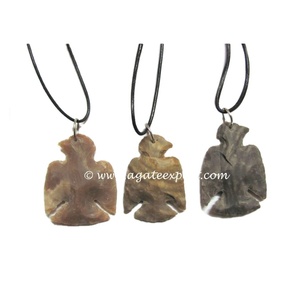 Collar de puntas de flecha de ágata Thunderbird - Product Image 2