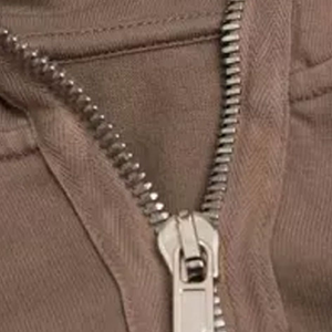 Fixfox Men's Hooded <b>Zip</b>-<b>Up</b> <b>Fleece</b> Sweatshirt Regular Fit Solid Color Casual <b>Hoodie</b> with Front Pocket and Logo Print Quick Dry - Product Image 5