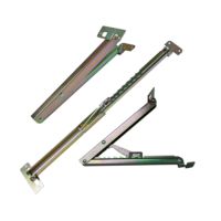 Table extensible multi-angle industrielle MIT en fer/acier inoxydable 304 avec finition zinc/zinc jaune par galvanoplastie pour l'industrie