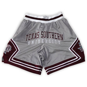 Pantalones cortos informales retro de baloncesto vintage personalizados con logo bordado - Product Image 4