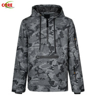 Johnature-veste de Ski d'hiver pour hommes, Snowboard, sweat à capuche de haute qualité, Sports de plein air, veste respirante demi fermeture éclair, collection 2022