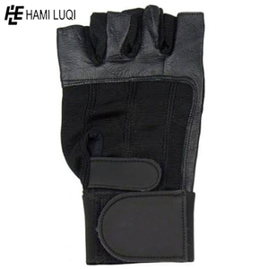 ที่กําหนดเองคุณภาพสูง Unisex ขี่จักรยานหนังระบายอากาศถุงมือยกน้ําหนักครึ่งนิ้วสําหรับการฝึกอบรมกีฬา - Product Image 2