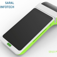 Impresora portátil con Terminal Wifi 4G, dispositivo móvil Android POS