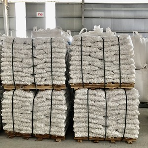 Fournitures d'usine pierre de galets naturels bon marché, blanc neige, galets ronds pour aménagement paysager, galets dégoulinés, gravier - Product Image 6