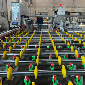 PLC di controllo con formato di vetro detective di vetro automatica lucidatore di alta velocità doppia di vetro macchina del bordo - Product Image 1