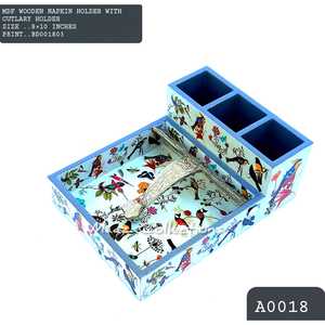 Porte-couverts avec boîte à mouchoirs pour table à manger en gros | Porte-couverts porte-serviettes | Support de cuisine pour garder cuillères fourchette - Product Image 6