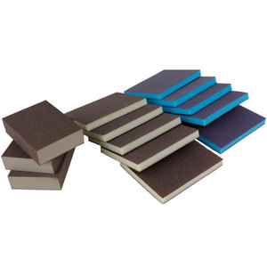 Low Price Factory Abrasive Tolls Sponge Block 100*120 mm Sanding Sponge Pad For Cleaning Polishing