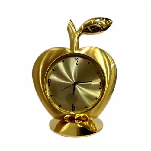 2021年アンティークアルミ時計ベストセラー家の装飾と壁の装飾のためのリンゴ型プレミアム時計